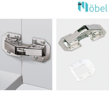 HETTICH 19640 SCREW-ON HINGE WO SPRING