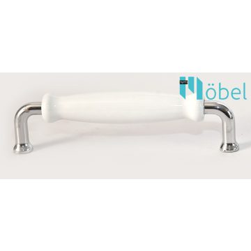 3738 fogantyú króm/fehér kerámis