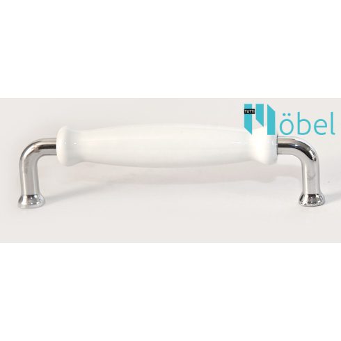 3738 fogantyú króm/fehér kerámis