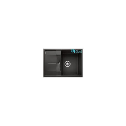 BLANCO METRA 45 S Compact Silgranit mosogatótálca, alumetál, excenter nélkül