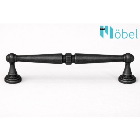 5263 128 mm antikolt matt fekete fogatyú