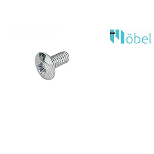 HETTICH 79527 End Screw M4x9 Nickel