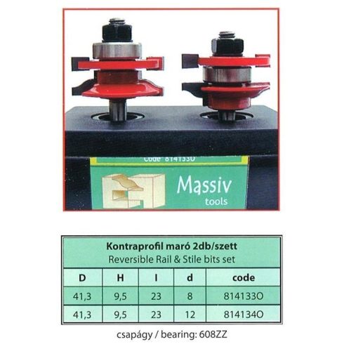 Kontraprofil maró - 2 darab / szett (814133O)