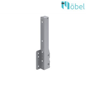 Hettich Innotech hátfal rögzítő H176, bal, ezüst