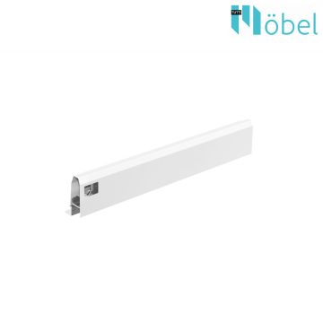   HETTICH ARCITECH, duplafalú fiókrendszer 94x450 mm fehér oldal, fióksín nélkül, jobb