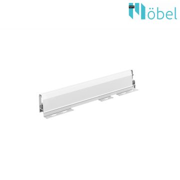   HETTICH ARCITECH,  duplafalú fiókrendszer 94x500 mm fehér oldal, fióksín nélkül, bal