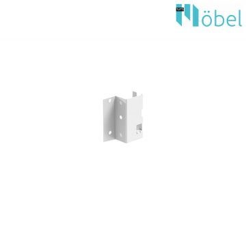   HETTICH INNOTECH ATIRA, duplafalú fiókrendszer hátfalrögzítő  fehér  H-54 mm bal