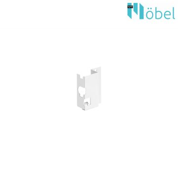   HETTICH INNOTECH ATIRA, duplafalú fiókrendszer hátfalrögzítő  fehér  H-54 mm jobb