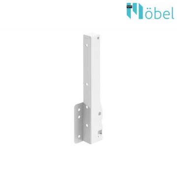   HETTICH INNOTECH ATIRA, duplafalú fiókrendszer hátfalrögzítő  fehér  H-176 mm bal