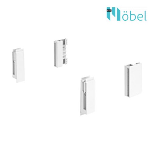 HETTICH INNOTECH ATIRA, duplafalú fiókrendszer Topside adapter fehér