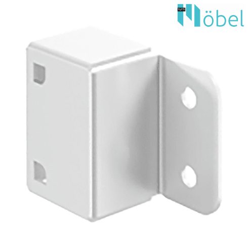 HETTICH INNOTECH ATIRA, duplafalú fiókrendszer adapter korláthoz, duplapálcás megoldáshoz fehér