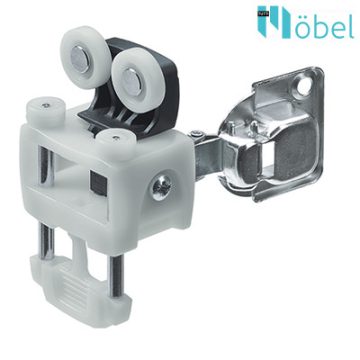 HETTICH 9237484 RUNNER WL ONE HINGE SPRING FLASH RH GREY