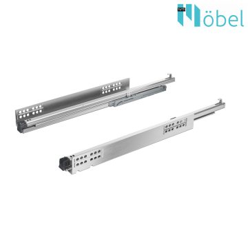   HETTICH 9256935 QUADRO YOU Fióksín, teljes kihúzású push-open 30 kg 450 mm szett
