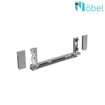   HETTICH 9257141 AVANTECH YOU Inlay oldalpanel rögzítő H-187 ezüst 600 mm bal