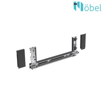   HETTICH 9257163 AVANTECH YOU Inlay oldalpanel rögzítő H-187 antracit 450 mm bal