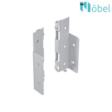   HETTICH 9257668 AVANTECH YOU Hátfal rögzítő H-139 ezüst  bal