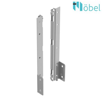   HETTICH 9257672 AVANTECH YOU Hátfal rögzítő H-251 ezüst  bal