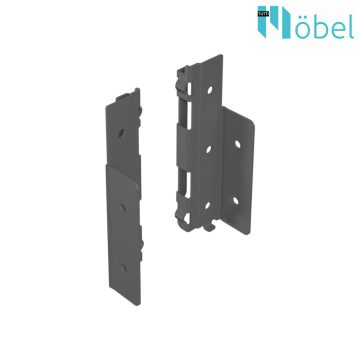   HETTICH 9257692 AVANTECH YOU Hátfal rögzítő H-139 antracit  bal