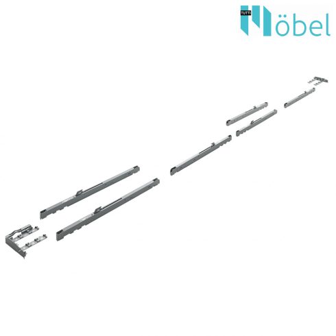 HETTICH TopLine XL tolóajtó vasalat 3 ajtóhoz, 30-80kg