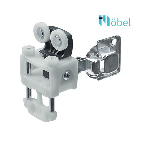 HETTICH 9276913 RUNNER WL DOUBLEHINE SPRING RH WHITE