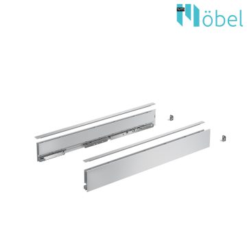   AVANTECH YOU BOKY V SADĚ V77 MM NL400 MM STŘÍBRNÁ (BEZ PŘÍCHYTEK ČELA)