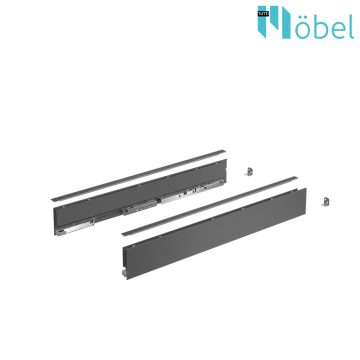   AVANTECH YOU BOKY V SADĚ V77 MM NL450 MM ANTRACITOVÁ (BEZ PŘÍCHYTEK ČELA)
