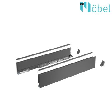   AVANTECH YOU BOKY V SADĚ V101 MM NL650 MM ANTRACITOVÁ (BEZ PŘÍCHYTEK ČELA)