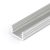 LED profil SLIM - alumínium