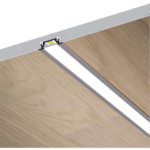 LED profil GROOVE - alumínium