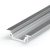 LED profil GROOVE - alumínium