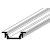 LED profil GROOVE - fekete
