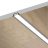 LED profil GROOVE - fekete