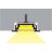 LED profil GROOVE - fekete