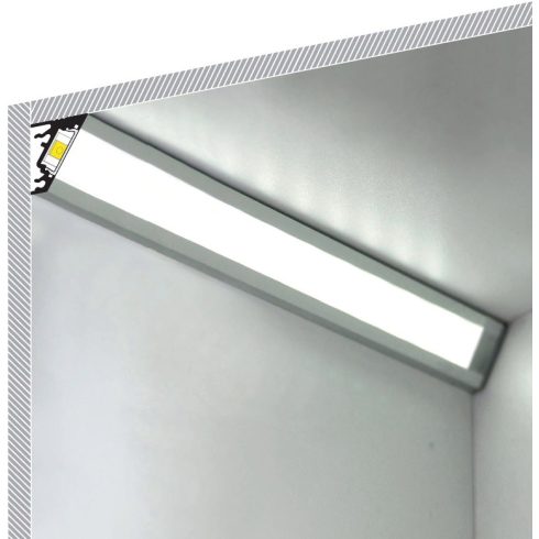 LED profil CORNER - alumínium