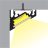 LED profil CORNER - alumínium