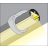 LED profil PEN - alumínium