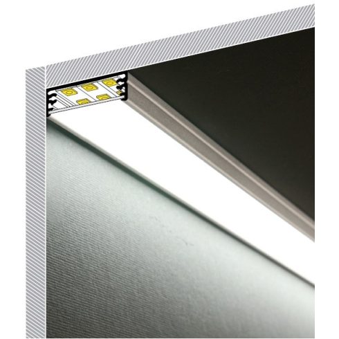 LED profil WIDE - alumínium