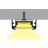 LED profil SURFACE - fekete