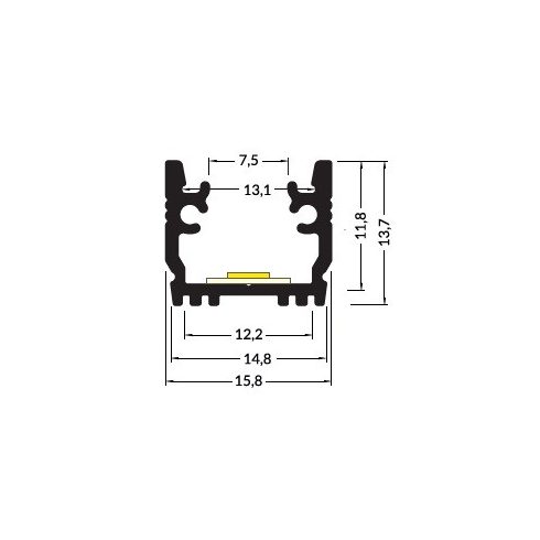 LED profil FLOOR