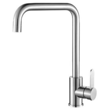 BONA szálcsiszolt rozsdamentes acél ( L alakú) csaptelep