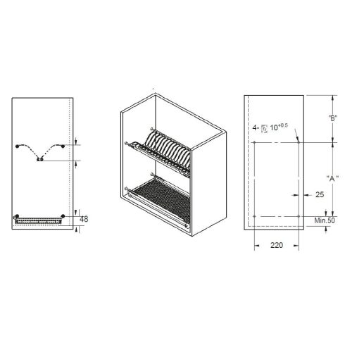 CASA INOX csepegtető