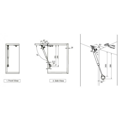 CASA fékes gázteleszkóp felnyíló