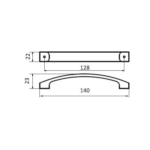 Fog. B10/128 mm, inox