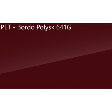 Fényes PET fólia - Bordo Polysk 641G