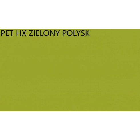 Fényes PET fólia - HX Zielony polysk 