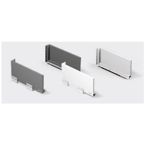 ATM FUTURA vékonyfalú, fékes, fiókvasalat, fehér H172x300