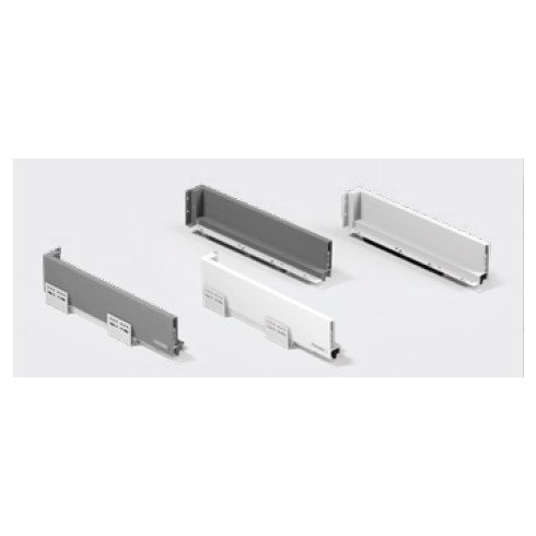 ATM FUTURA vékonyfalú, fékes, fiókvasalat, fehér H90x500