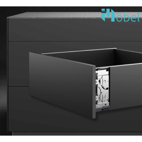 HETTICH AVANTECH YOU fiókkészlet QUADRO YOU fióksínnel, H-101, L-500 mm, fehér