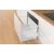 Innotech Atira egyedi hátfalmagassággal, fehér 260 mm szett