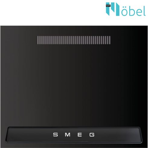 SMEG hátfal cookerhez, 90 cm, Victoria design, fekete